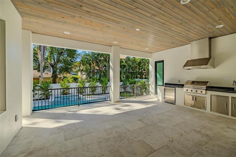 Exterior details and patio area of a home in , Tampa (Image 31). Exterior details and patio area of a home in , Tampa (Image 31).