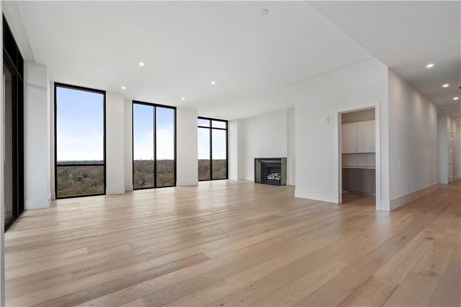Spacious, unfurnished interior of a new home in The Dillon Buckhead, Atlanta (Image 62).
