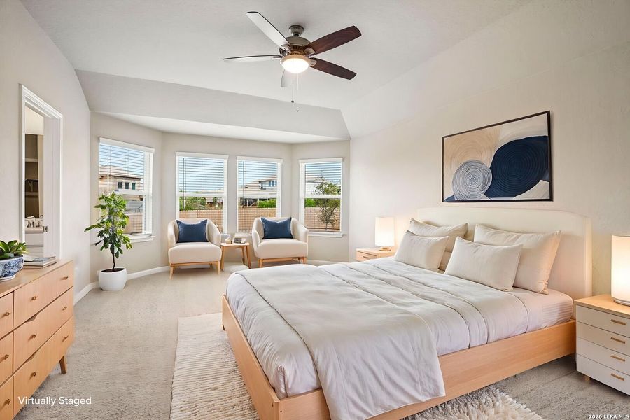 Furnished interior view inside a new home in Sagebrooke - Premier Series, San Antonio (Image 13).