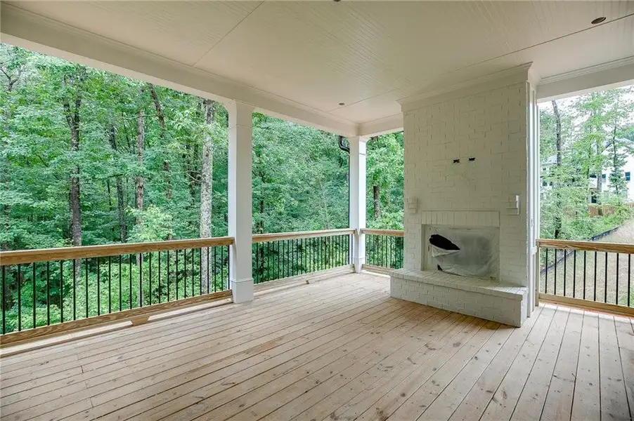 Exterior details and patio area of a home in , Buford (Image 3).