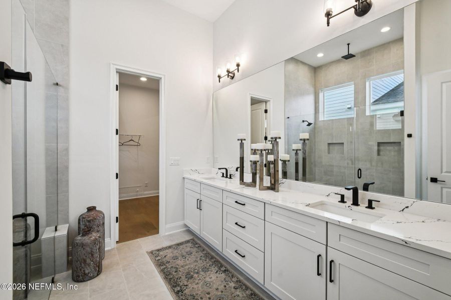 Furnished interior view inside a new home in Nocatee, Ponte Vedra (Image 19).