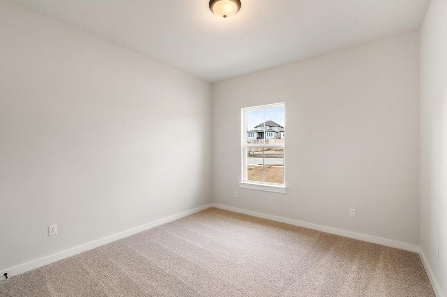 Spacious, unfurnished interior of a new home in Park Collection at Lariat, Liberty Hill (Image 29). Spacious, unfurnished interior of a new home in Park Collection at Lariat, Liberty Hill (Image 29).