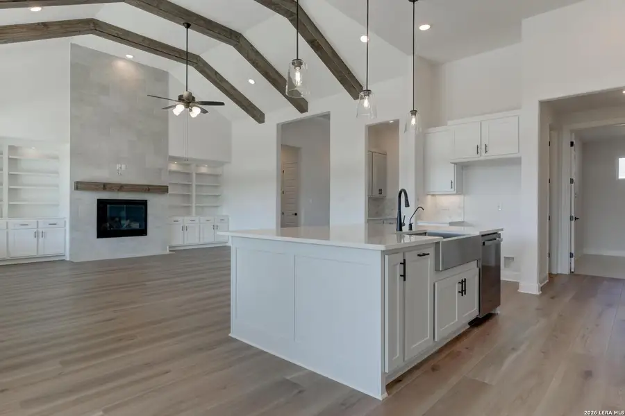 Furnished interior view inside a new home in Waldsanger, New Braunfels (Image 7).
