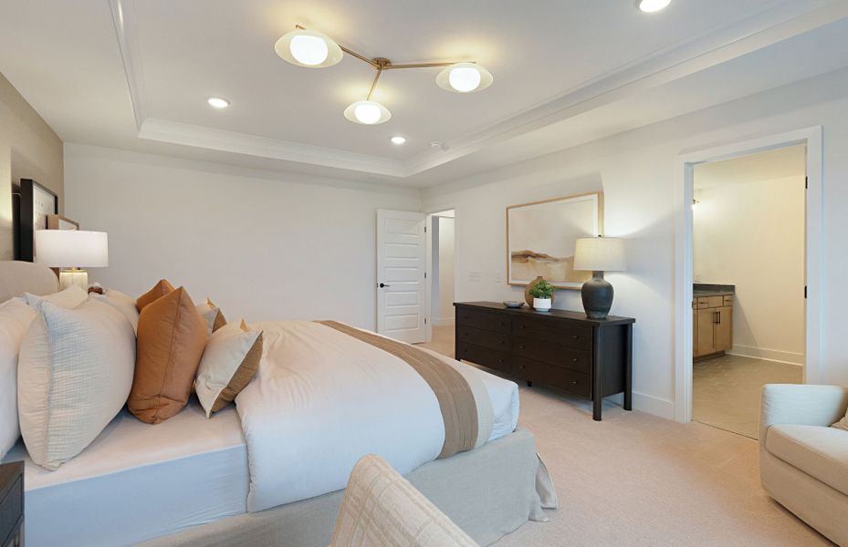 Representative furnished interior of a home built from the Valleybrook by Pulte Homes in Devonshire, Mount Juliet (Image 26).