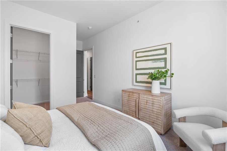 Furnished interior view inside a new home in Waterside Condos, Peachtree Corners (Image 31).