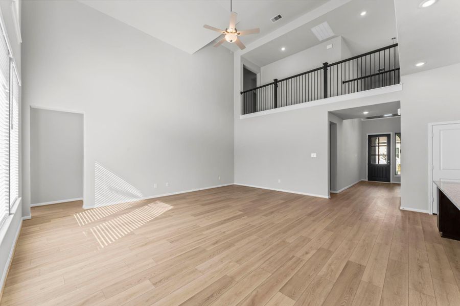 Spacious, unfurnished interior of a new home in The Highlands, Porter (Image 32).