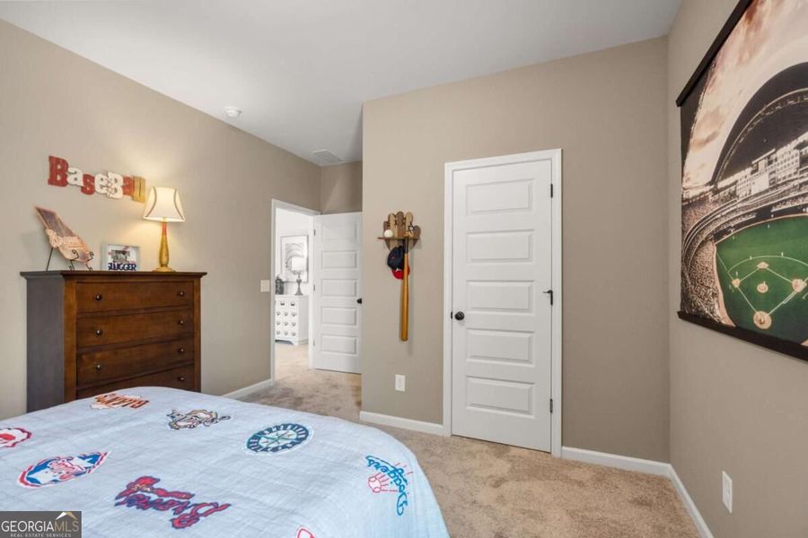 Furnished interior view inside a new home in Cobblestone Crossing Commons, Byron (Image 26).