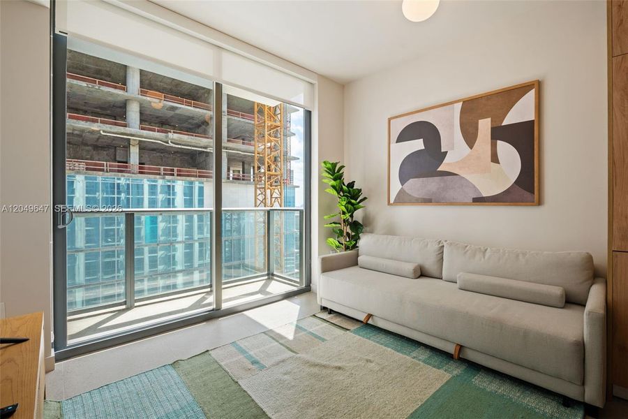 Furnished interior view inside a new home in , Miami (Image 15). Furnished interior view inside a new home in , Miami (Image 15).