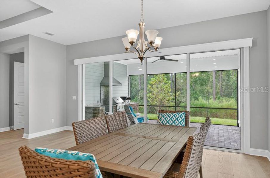 Furnished interior view inside a new home in , St. Augustine (Image 12).