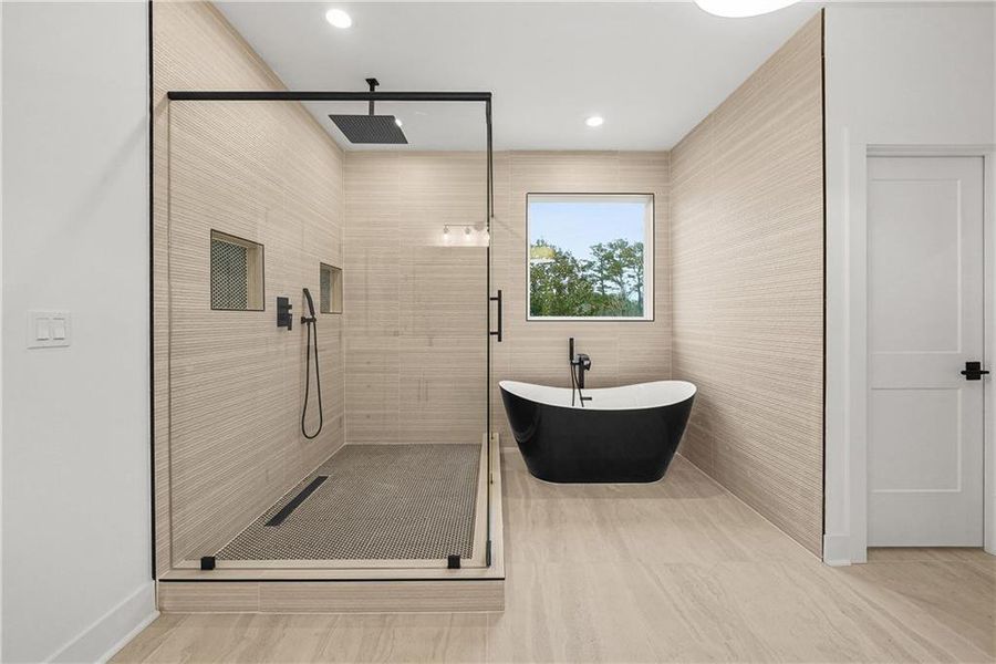 Furnished interior view inside a new home in , Hoschton (Image 16).