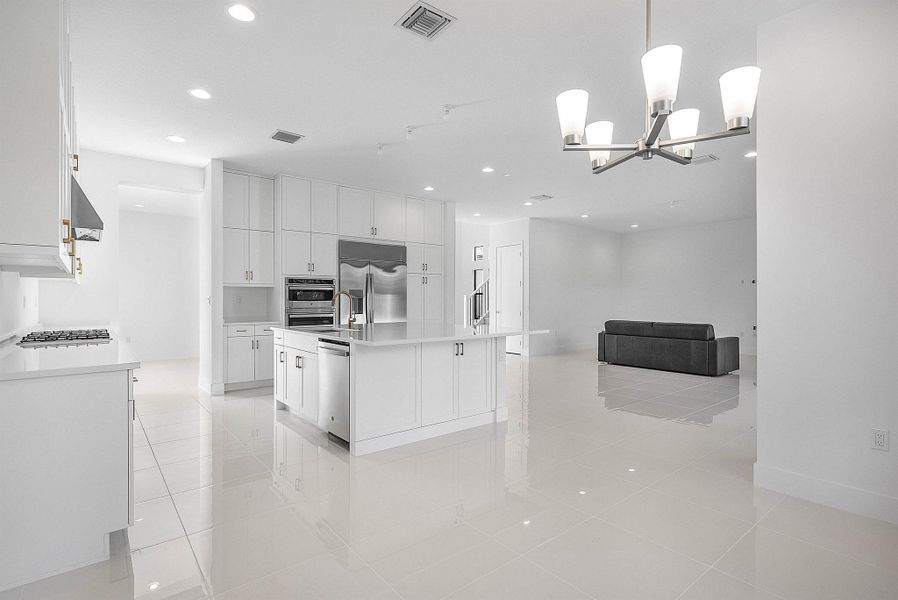 Furnished interior view inside a new home in Lotus Edge, Boca Raton (Image 7).