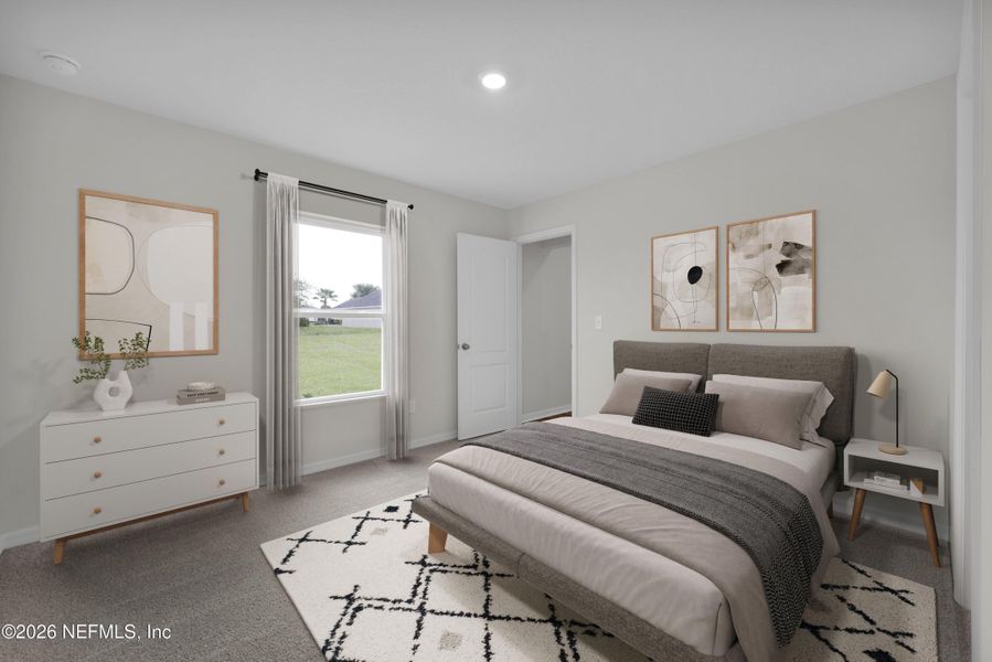 Furnished interior view inside a new home in Rolling Hills, Green Cove Springs (Image 6).