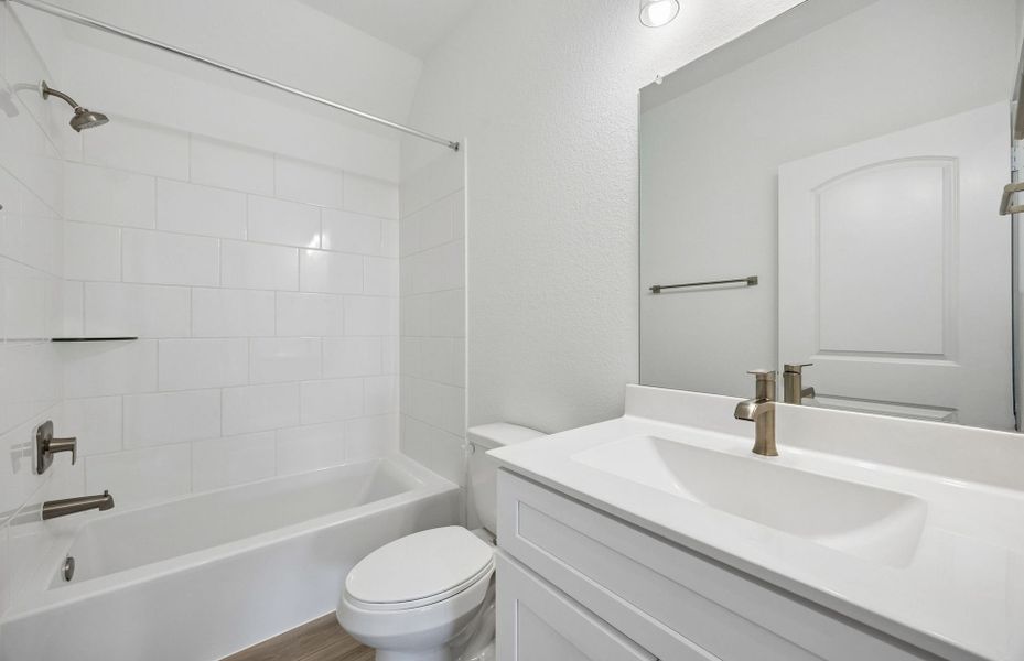Furnished interior view inside a new home in Katy Court, Katy (Image 5).