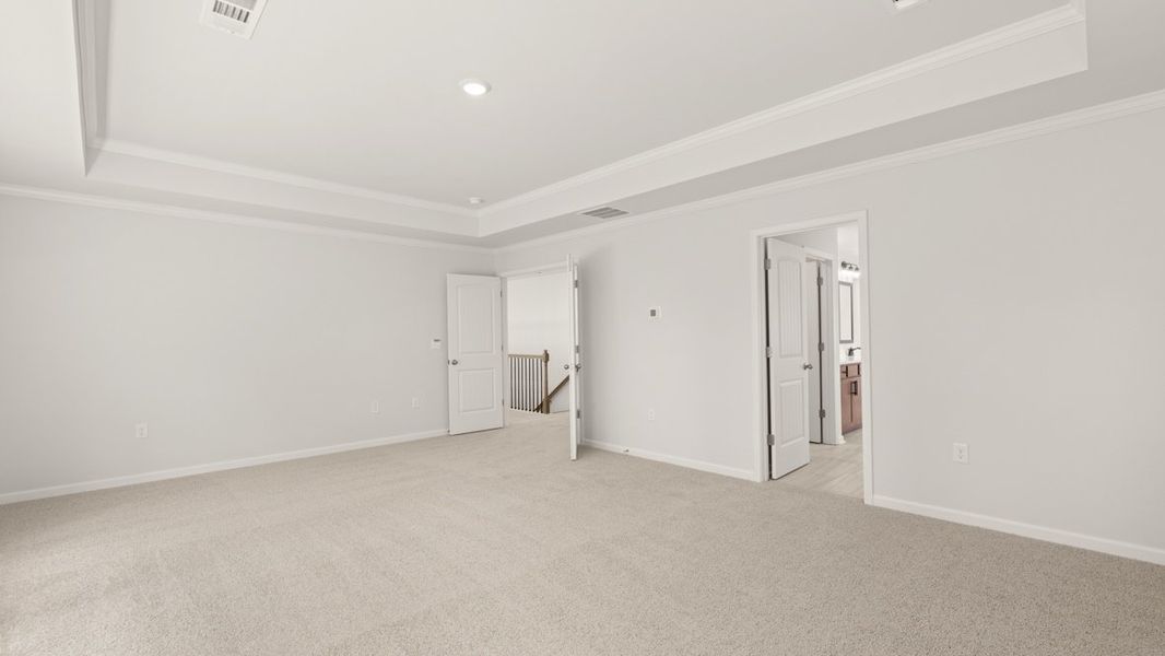 Spacious, unfurnished interior of a new home in Thalley Creek Estates, Cumming (Image 26). Spacious, unfurnished interior of a new home in Thalley Creek Estates, Cumming (Image 26).