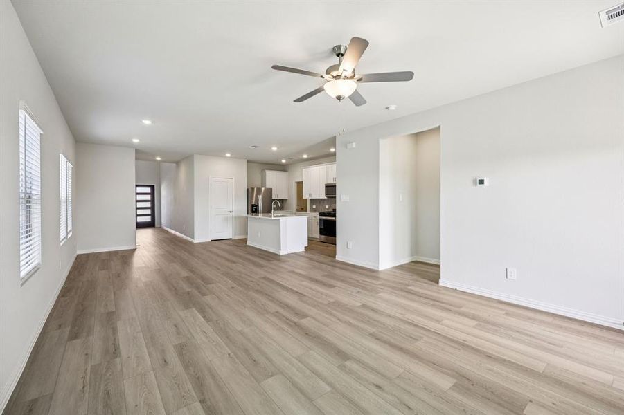 Spacious, unfurnished interior of a new home in Lakehaven - Spring Series, Farmersville (Image 22). Spacious, unfurnished interior of a new home in Lakehaven - Spring Series, Farmersville (Image 22).
