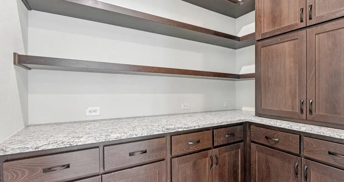 Furnished interior view inside a new home in Village at Three Oaks, Seguin (Image 9). Furnished interior view inside a new home in Village at Three Oaks, Seguin (Image 9).