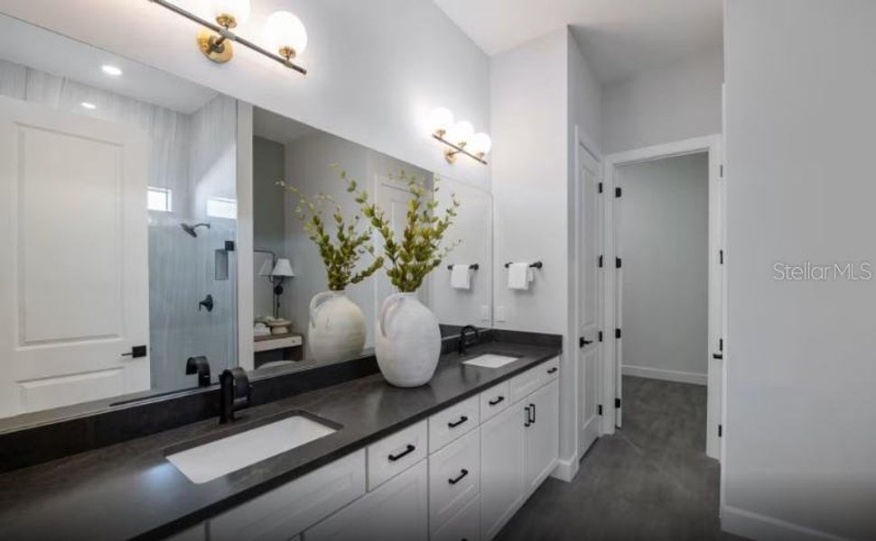 Furnished interior view inside a new home in , Bradenton (Image 8). Furnished interior view inside a new home in , Bradenton (Image 8).