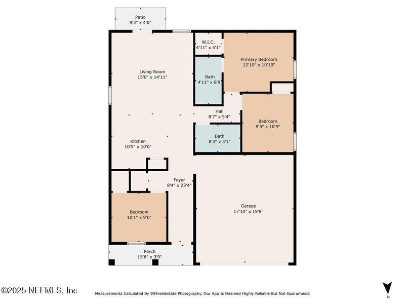 2D floor plan layout of this home in , Jacksonville, FL (Image 5). 2D floor plan layout of this home in , Jacksonville, FL (Image 5).