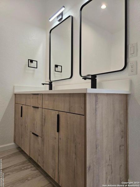 Furnished interior view inside a new home in , San Antonio (Image 16). Furnished interior view inside a new home in , San Antonio (Image 16).