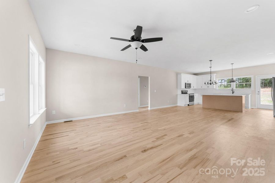 Spacious, unfurnished interior of a new home in , Cherryville (Image 12).