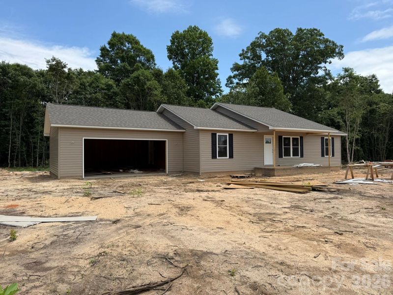 In-progress construction of a new home in , Shelby, NC (Image 3).