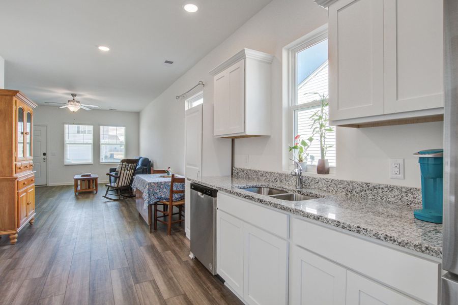 Furnished interior view inside a new home in Pender Woods at Cane Bay, Summerville (Image 6).