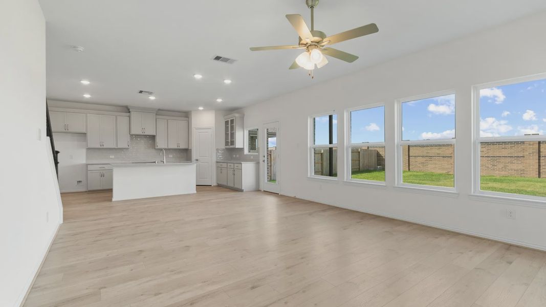 Representative furnished interior of a home built from the Maui by DRB Homes in Clear Creek, New Braunfels (Image 10).