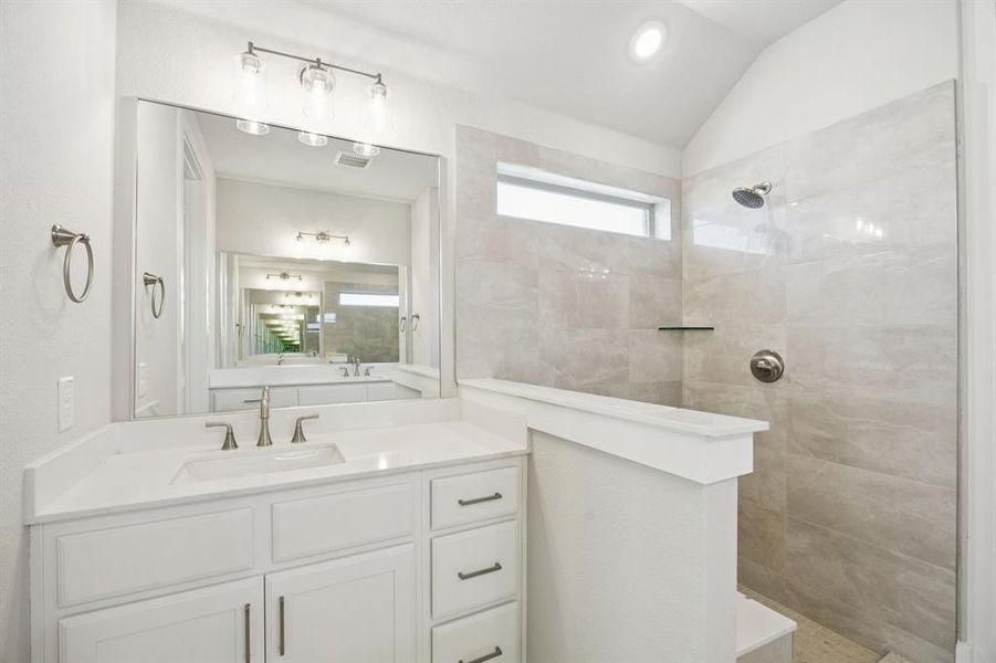 Furnished interior view inside a new home in Painted Tree - Woodland West, McKinney (Image 10).