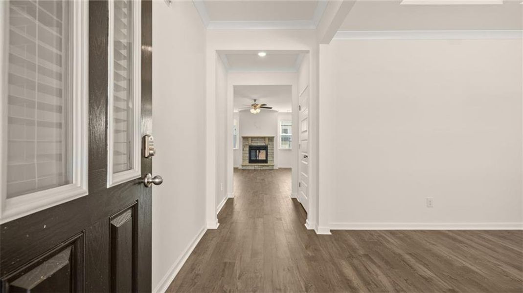 Spacious, unfurnished interior of a new home in Westland, Bogart (Image 12).