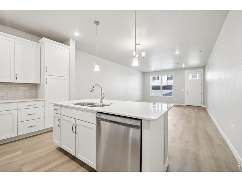 Furnished interior view inside a new home in , Longmont (Image 10).