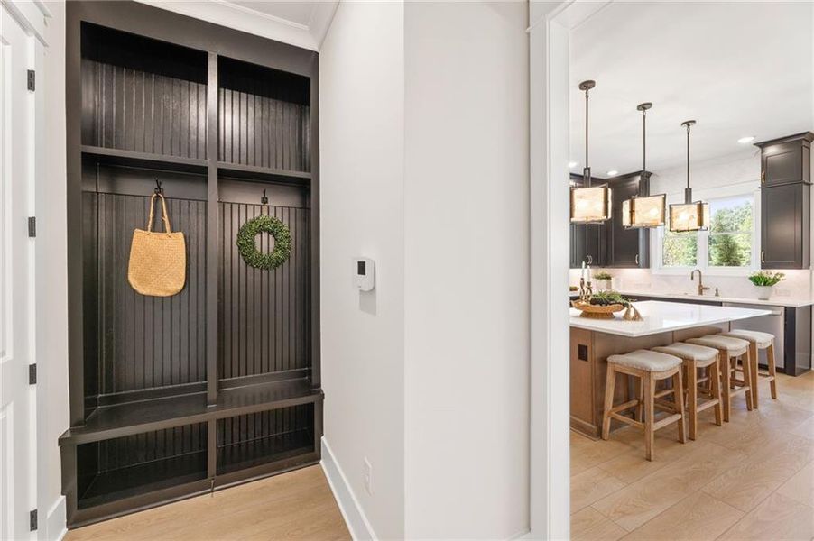 Furnished interior view inside a new home in The Tillery, Marietta (Image 34).