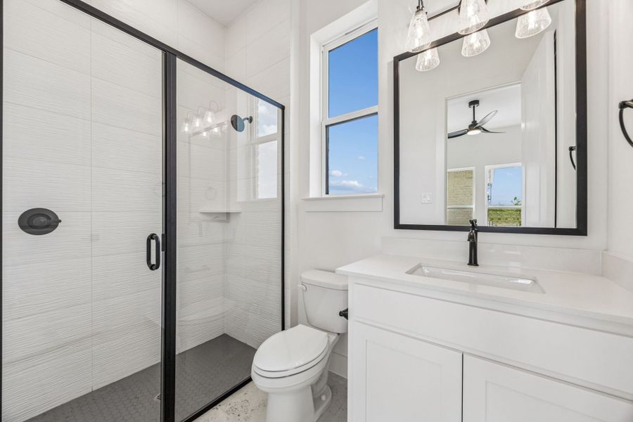 Furnished interior view inside a new home in The Parks at Wilson Creek, Celina (Image 11).