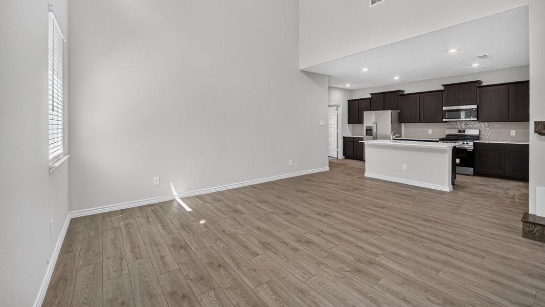 Representative unfurnished interior of a home built from the Selma by D.R. Horton in Magnolia at Legacy Hills, Celina (Image 13).