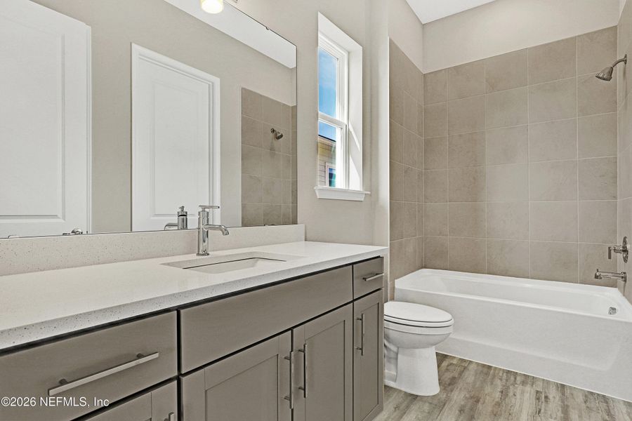 Furnished interior view inside a new home in Discover 55+ Living at Silverleaf, St. Augustine (Image 5).