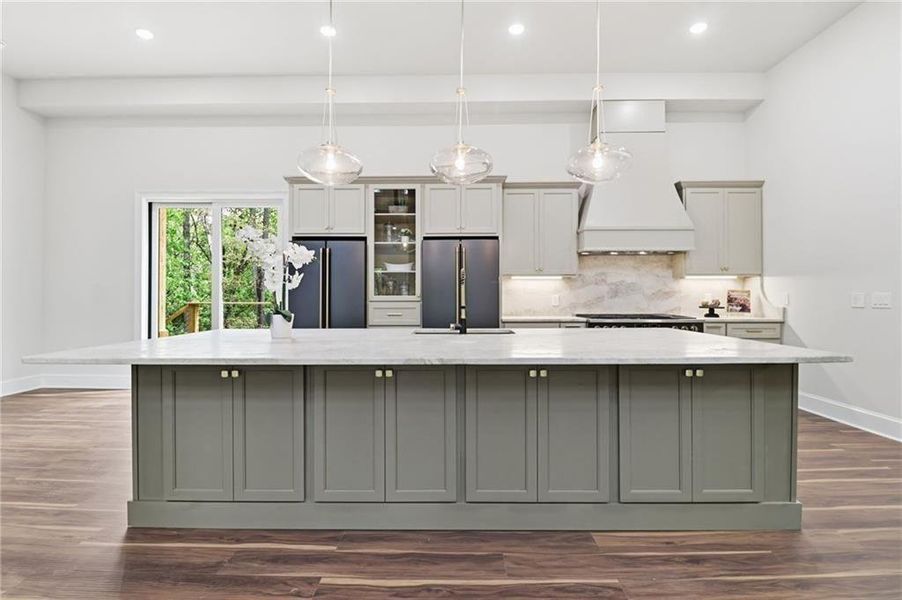 Furnished interior view inside a new home in , Acworth (Image 54).