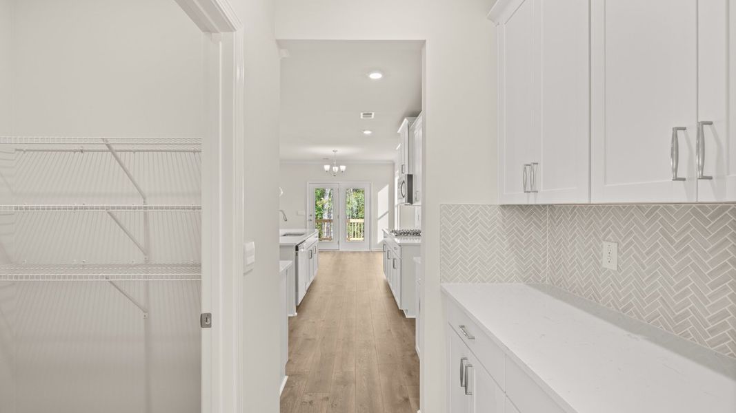 Representative furnished interior of a home built from the Summit by D.R. Horton in The Gates at Pates Creek, Hampton (Image 8).