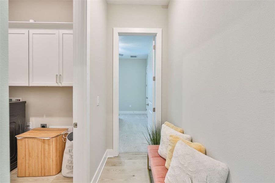 Furnished interior view inside a new home in Bella Terra, Hudson (Image 34).