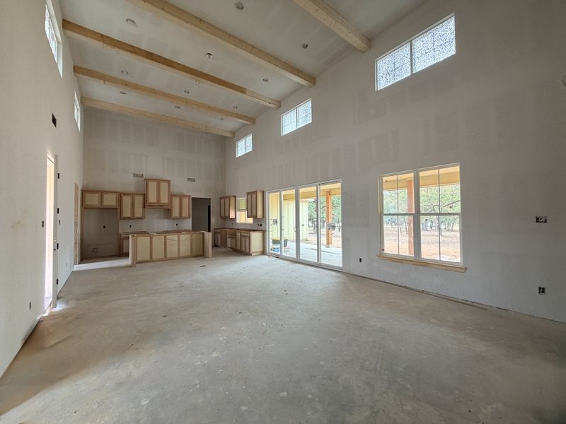 In-progress construction of a new home in Monarch Manor, Poolville, TX (Image 48).