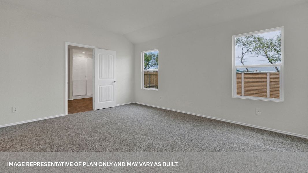 Spacious, unfurnished interior of a new home in Arroyo Ranch, Seguin (Image 23).