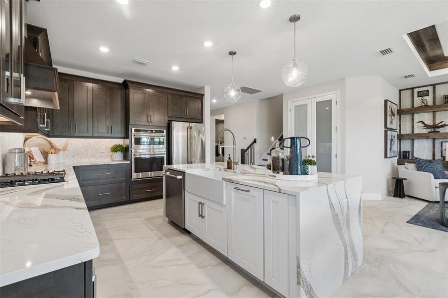 Furnished interior view inside a new home in Grand Park, Sarasota (Image 6).