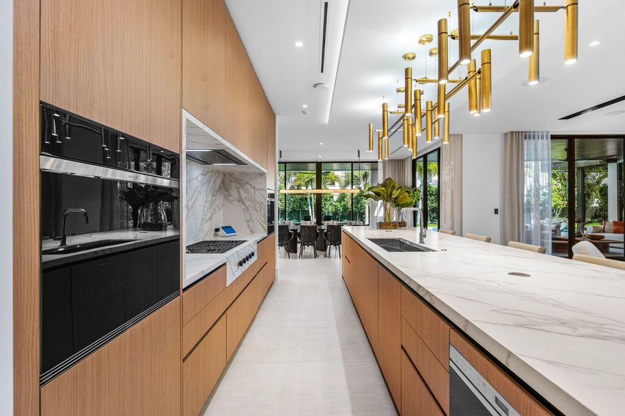 Furnished interior view inside a new home in , Boca Raton (Image 18).