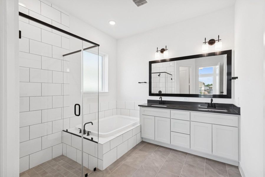 Furnished interior view inside a new home in ARTAVIA 45' Homesites, Conroe (Image 4).