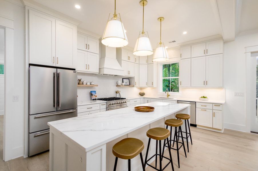Furnished interior view inside a new home in , Hollywood (Image 10).