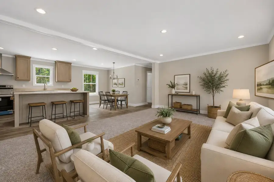Furnished interior view inside a new home in , Moncks Corner (Image 3). Furnished interior view inside a new home in , Moncks Corner (Image 3).