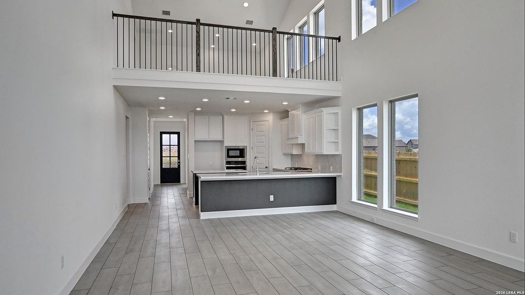 Furnished interior view inside a new home in Briggs Ranch, San Antonio (Image 10). Furnished interior view inside a new home in Briggs Ranch, San Antonio (Image 10).