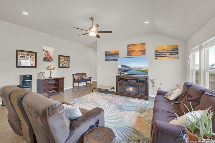 Furnished interior view inside a new home in Chaparral Ranch, Floresville (Image 14).
