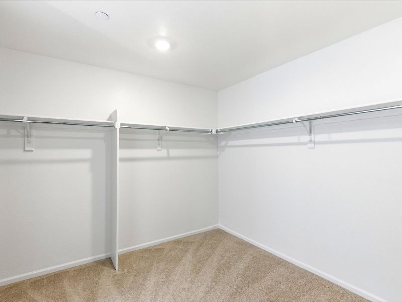 Spacious, unfurnished interior of a new home in Buffalo Highlands: The Flora Collection, Commerce City (Image 20).