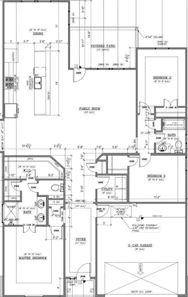 2D floor plan layout of this home in , Huffman, TX (Image 3).