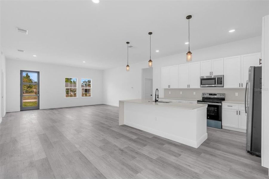 Furnished interior view inside a new home in , Ocala (Image 10).