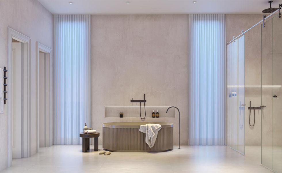 Furnished interior view inside a new home in , Boca Raton (Image 7). Furnished interior view inside a new home in , Boca Raton (Image 7).